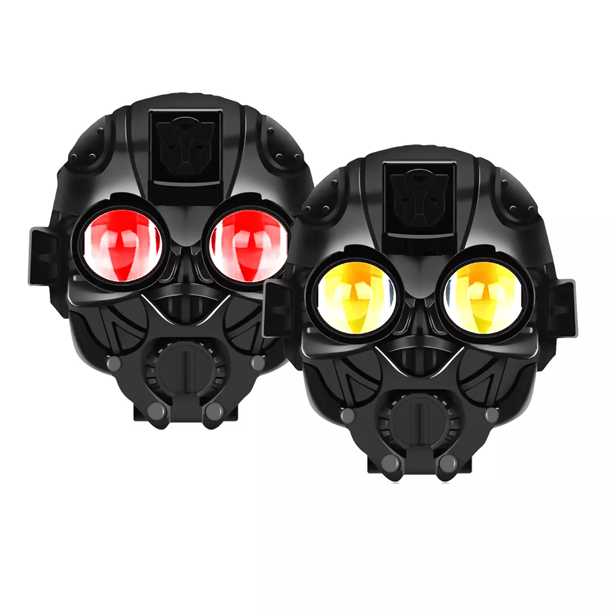 Par Faros Auxiliares Led Lupa Moto 4 Modos Alta/baja Estrobo Eo Safe Imports Esi-17155 Negro