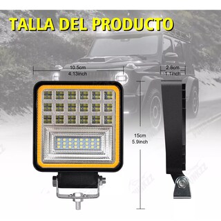 Foto 3 | Par Faros Led Auxiliares Ojo De Angel Para Camion Eo Safe Imports Esi-18084 Rosa