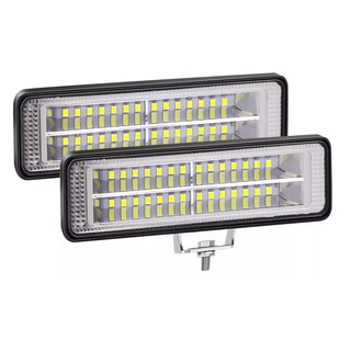 Foto 1 | Par Faros Auxiliar Led Focos Luz Blanca Lupa Eo Safe Imports Esi-18086 Negro