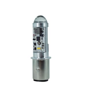 Foto 1 | Foco Led Media Vuelta Para Moto Rasen Con Lupa Luz Blanca Y Amarilla 2 Led 8-80 V