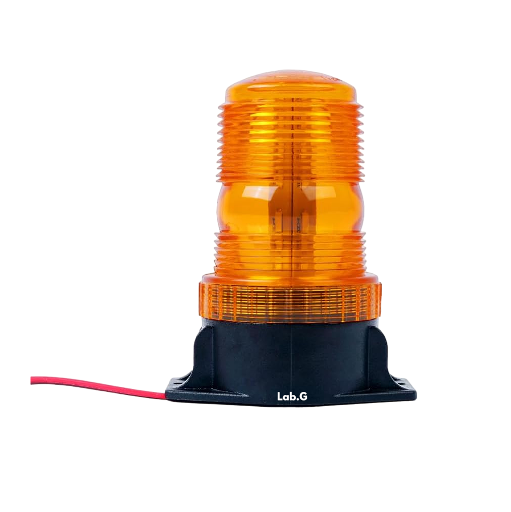 Torreta Led Ambar Lab.g 30led Estrobo Para Montacargas Universal Amarillo