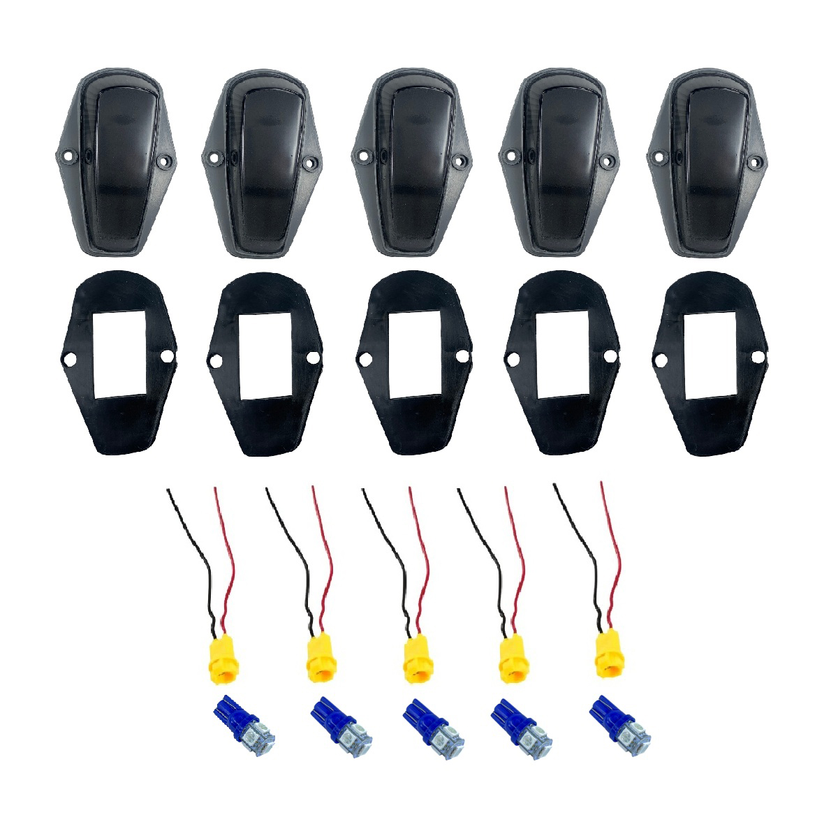 Foto 6 pulgar | 5 Casetas Luces De Techo Compatibles Con Ford F100 F150 F250