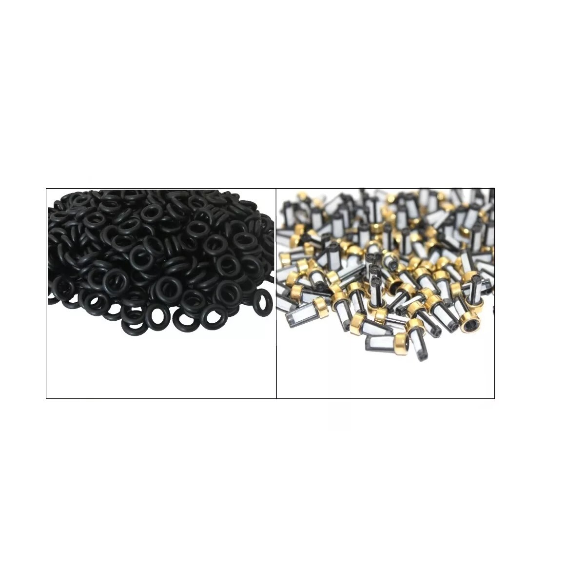 Microfiltros y Ligas para Inyectores Eo Safe Imports ESI-10924 Multicolor 300 Piezas $679