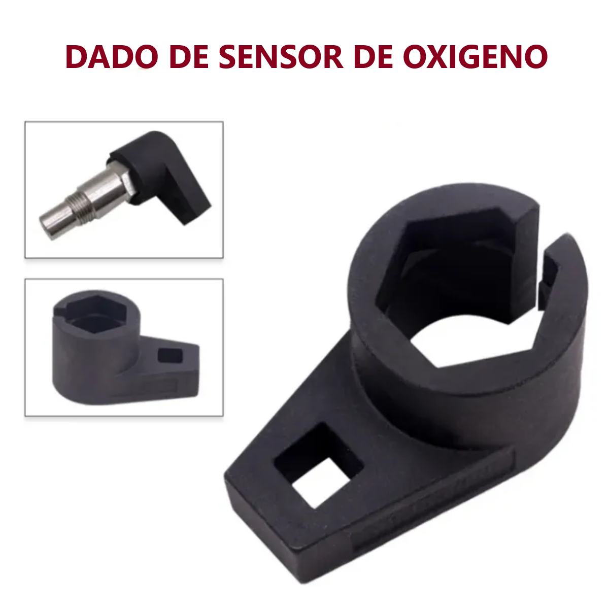 Foto 4 pulgar | Dado Compacto Corto Para Quitar Sensor De Oxigeno O2 22mm Eo Safe Imports Esi-18736 Negro