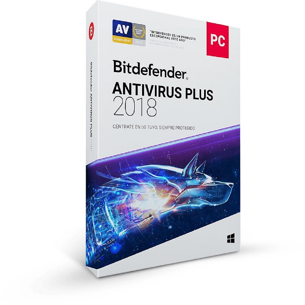 Antivirus Plus Bitdefender mbd-402 color Blanco 1yr 3usr T