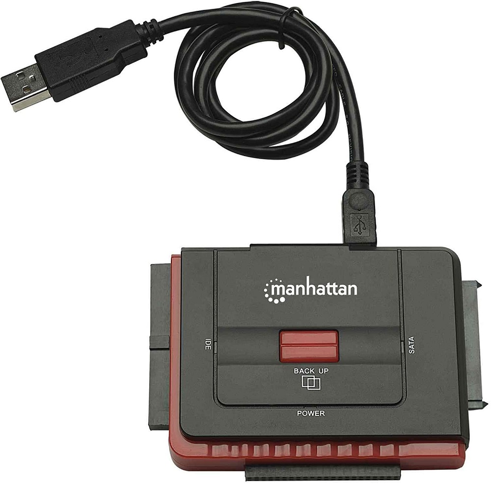 Convertidor Manhattan Usb 2.0 A Sata-ide .8 M 179195