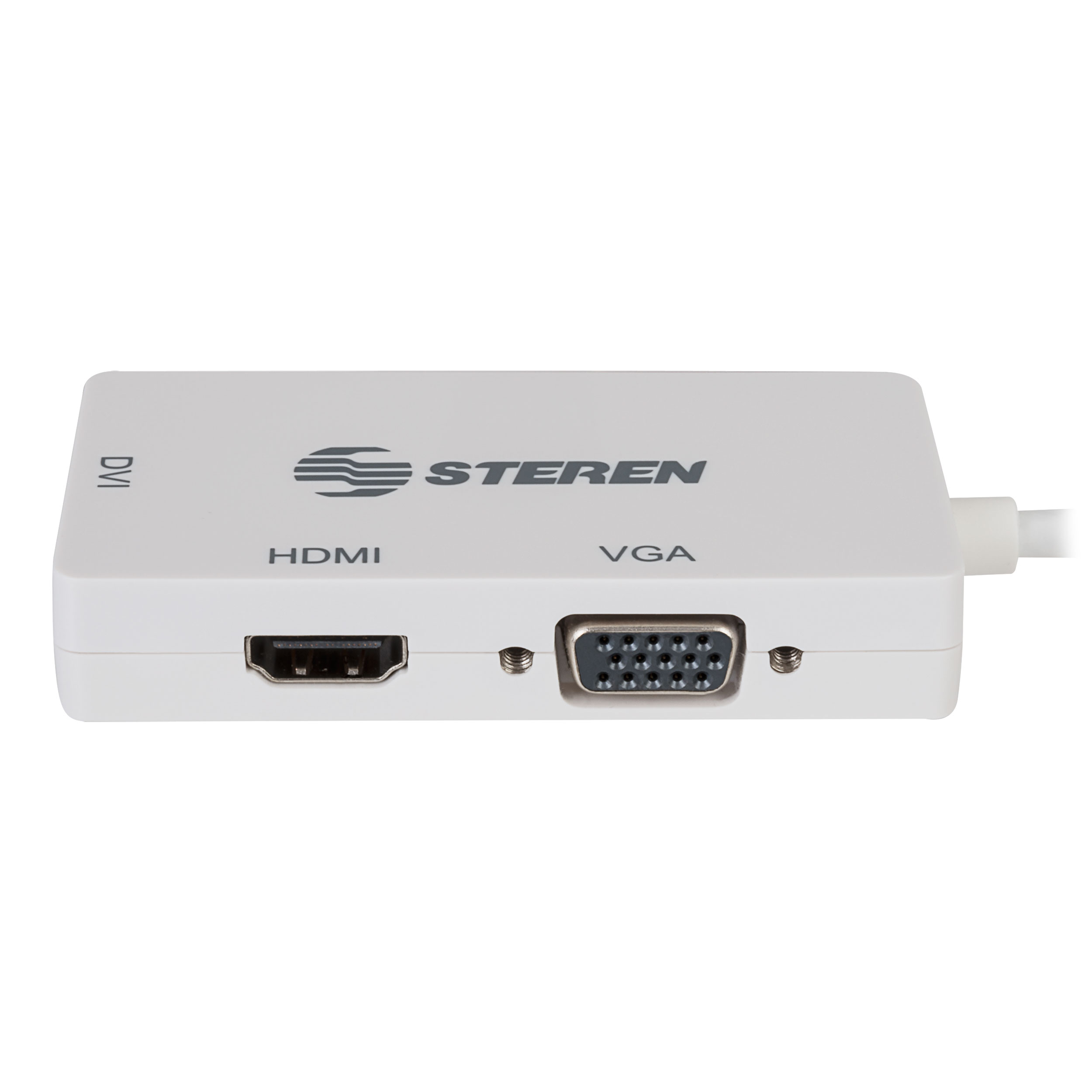 Foto 3 pulgar | Adaptador Mini Displayport/Thunderbolt a Vga/Hdmi/Dvi Steren 506-412 color Blanco