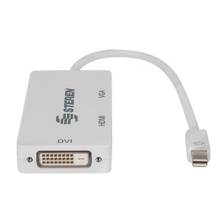 Foto 3 | Adaptador Mini Displayport/Thunderbolt a Vga/Hdmi/Dvi Steren 506-412 color Blanco