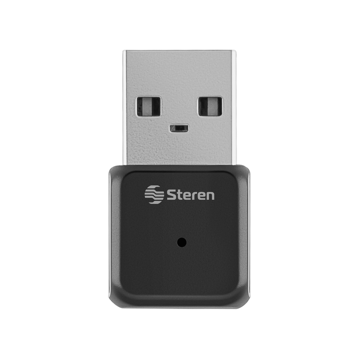 Nano Adaptador Usb Wi-fi Steren Com-8230 color Negro Doble Banda 2.4 y 5 Ghz