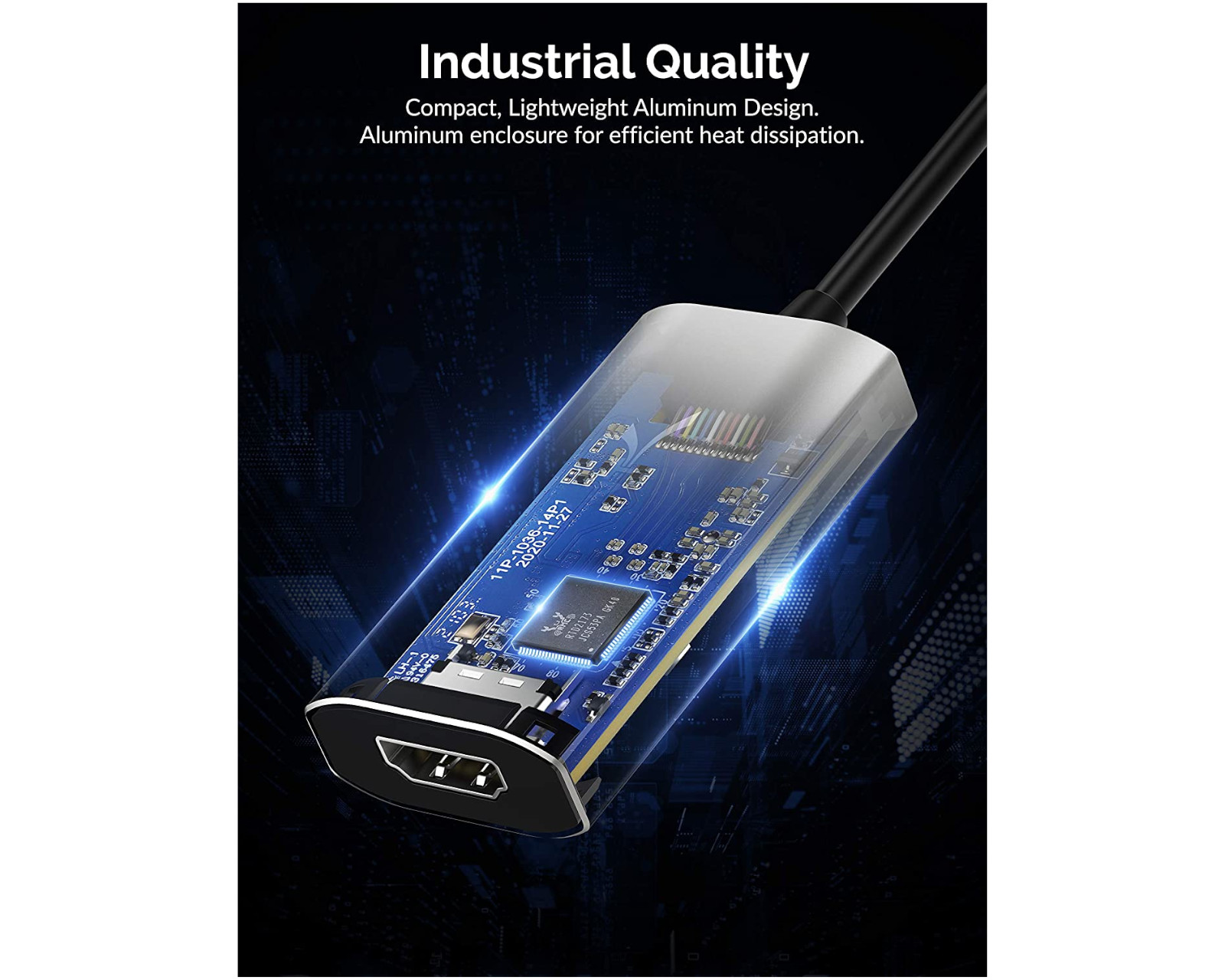 Foto 3 pulgar | Adaptador Convertidor Sabrent Da-uch8 Usb C a Hdmi 8k