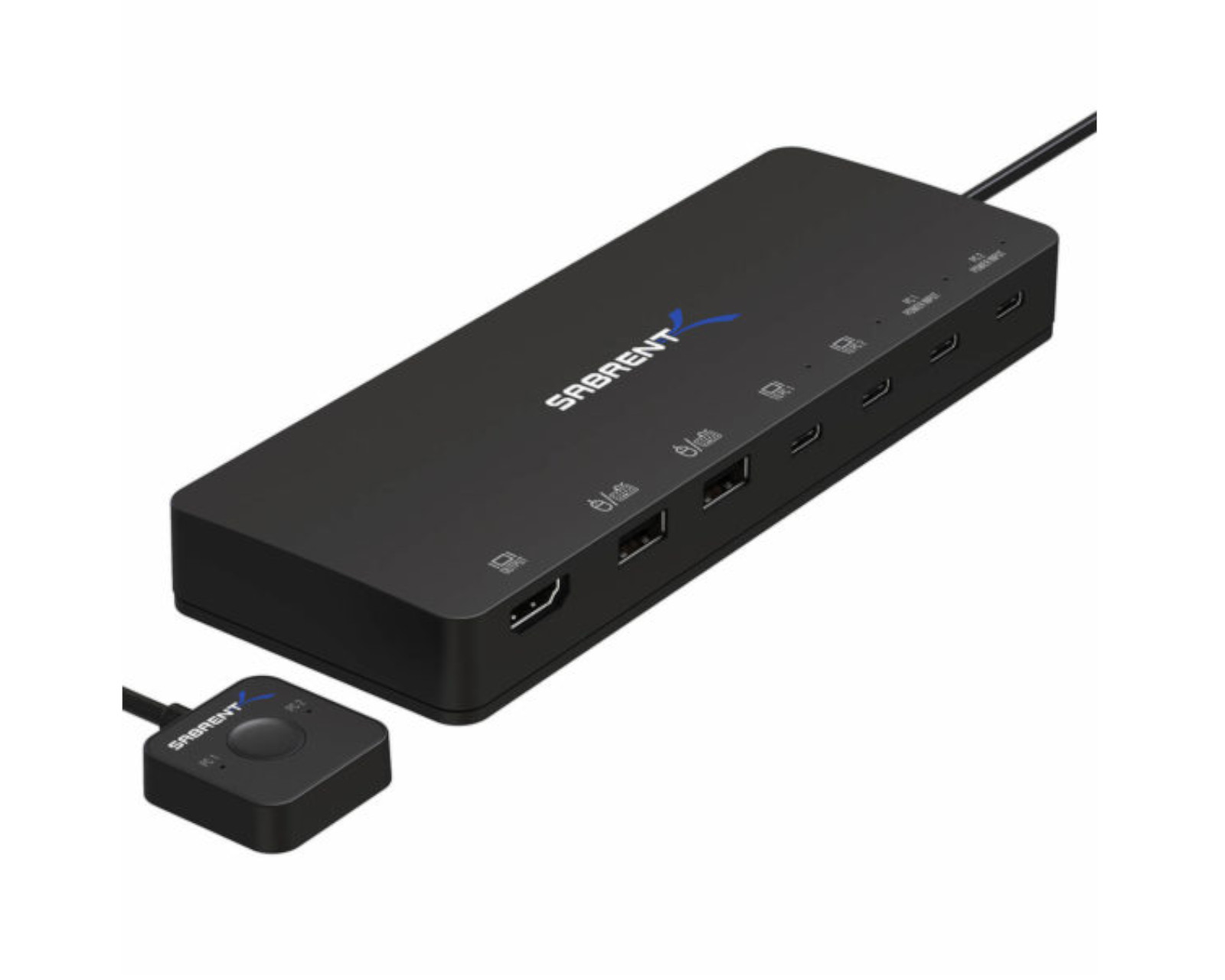 Foto 2 pulgar | Switch Kvm Usb C Sabrent Usb-kcpd color Negro 2 Pc Con Usb-c Pd y Hdmi