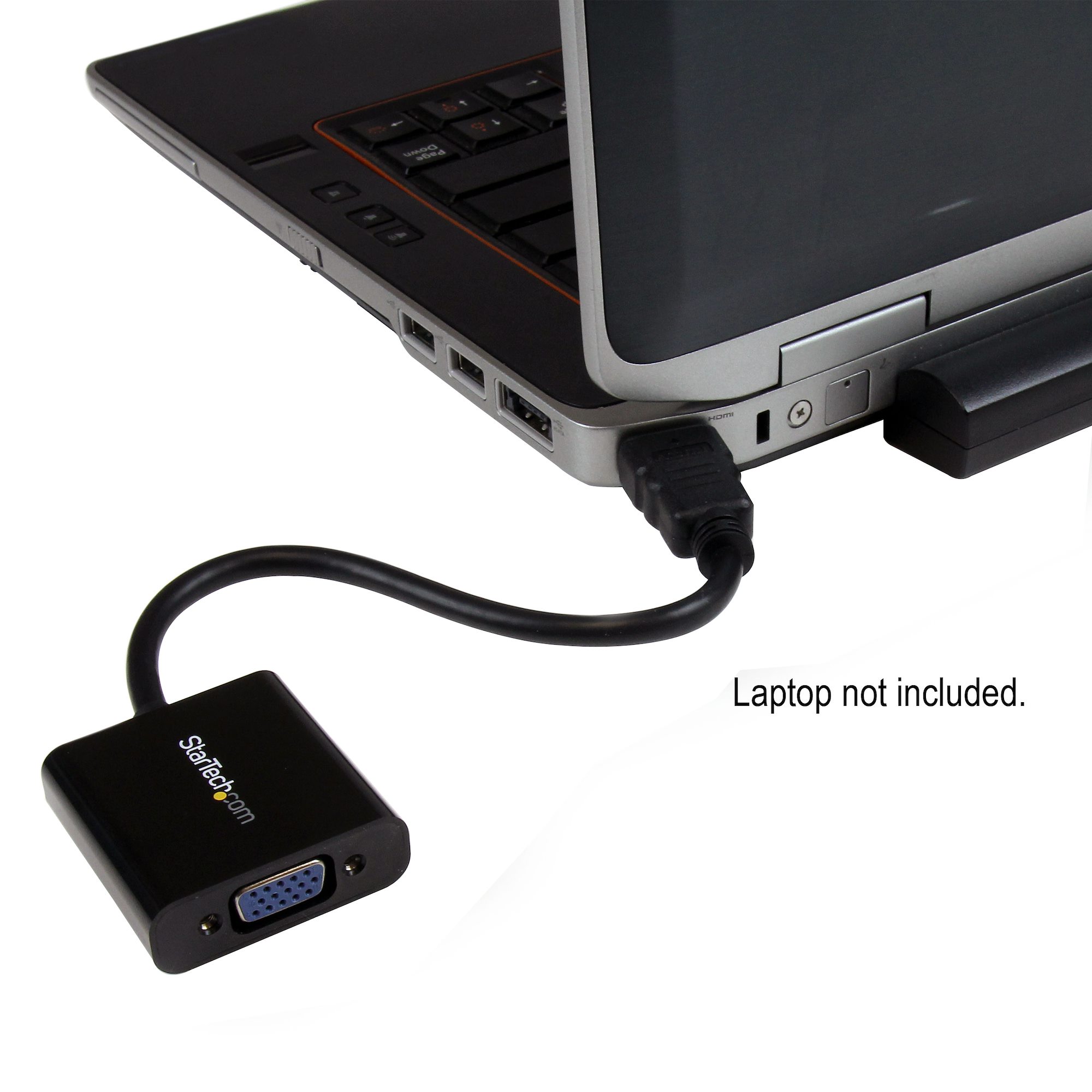 Cable Adaptador Startech.com Convertidor De Video Hdmi Macho Vga Hembra 1920 X 1200 Pixeles Negro