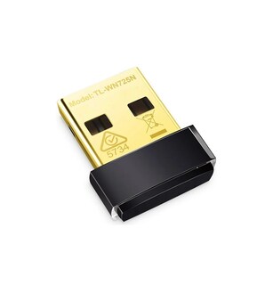 Foto 2 | Adaptador Nano Eo Safe Imports Tl-wn725n color Negro de Red Inalámbrica USB