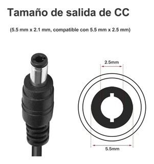 Foto 2 | Eliminador Cargador 12v 5a Conector Dc Para Tira Led Y Accesorios Dosyu Tle-12v-5a