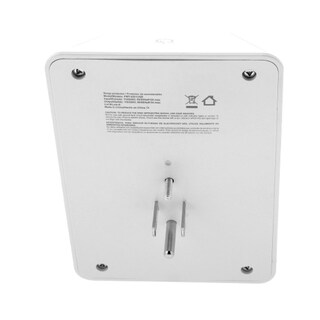 Foto 4 | Tomacorriente Forza Power Techonologies FWT-6201USB color Blanco con Protector de Tensión 6 Contactos 2 USB 1680 Jules