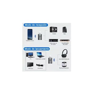 Foto 2 | Adaptador de Bluetooth Belug color Negro