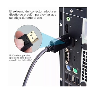 Foto 4 | Cable Convertidor Eo Safe Imports ESI-5072 color Negro DP a HDMI