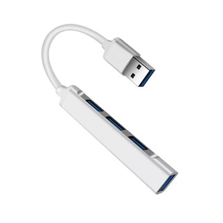 Foto 4 | Adaptador Multipuerto Belug Hub Delgado De 4 Puertos Usb 3.0 color Plata
