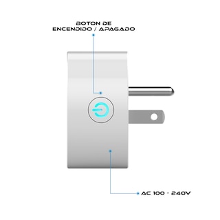 Foto 4 | Contacto Enchufe Inteligente Virtual Zone Compatible con Alexa y Google Home