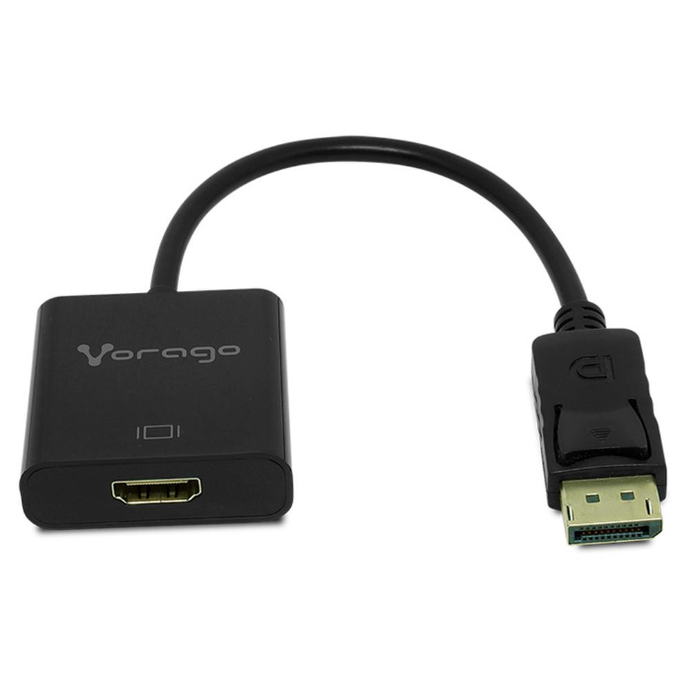 Foto 4 pulgar | Adaptador Convertidor Vorago Displayport a HDMI Full HD Adp-300 color Negro