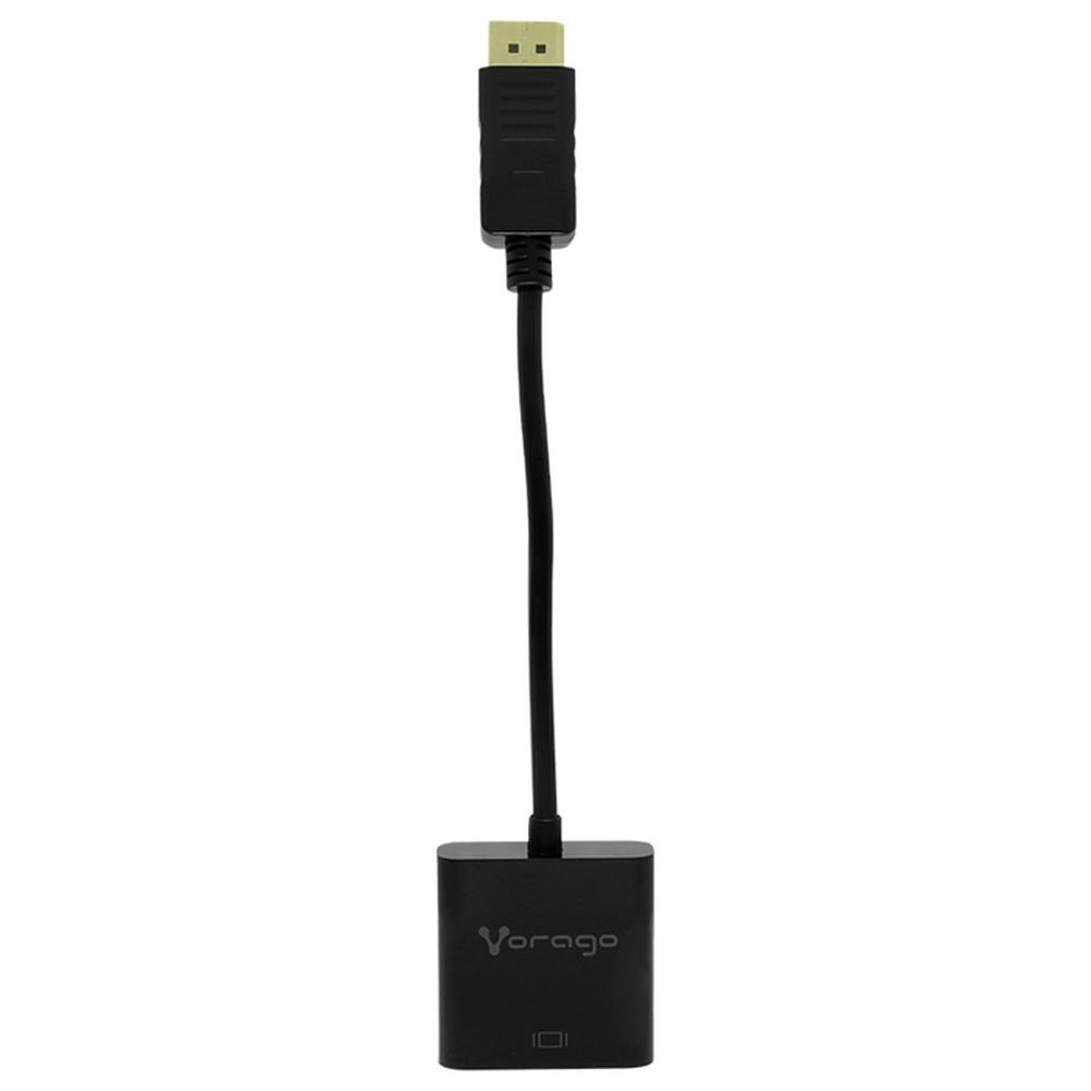 Foto 5 pulgar | Adaptador Convertidor Vorago Displayport a HDMI Full HD Adp-300 color Negro