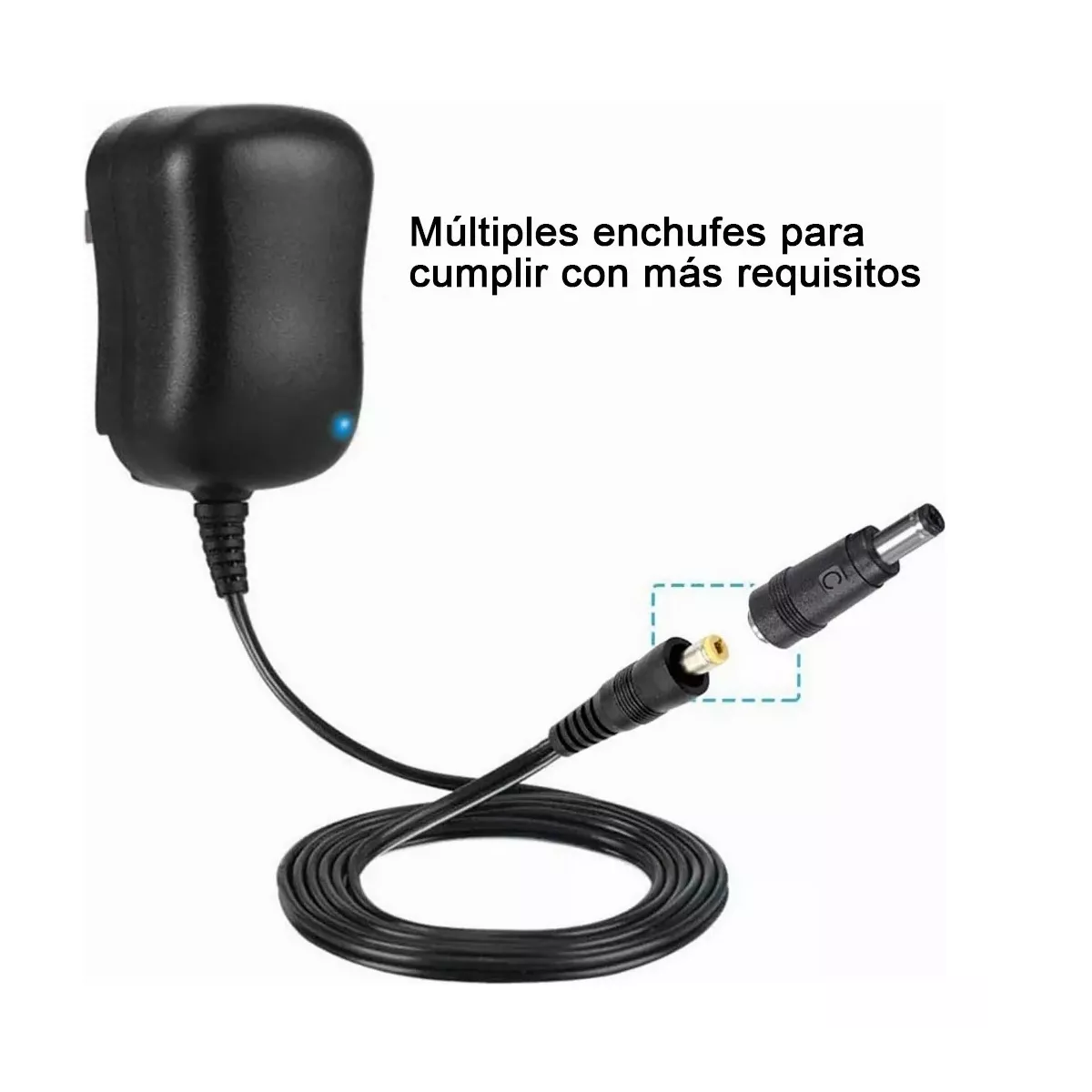 Foto 6 pulgar | Adaptador de Potencia Eo Safe Imports Esi10766 Negro Ajustable