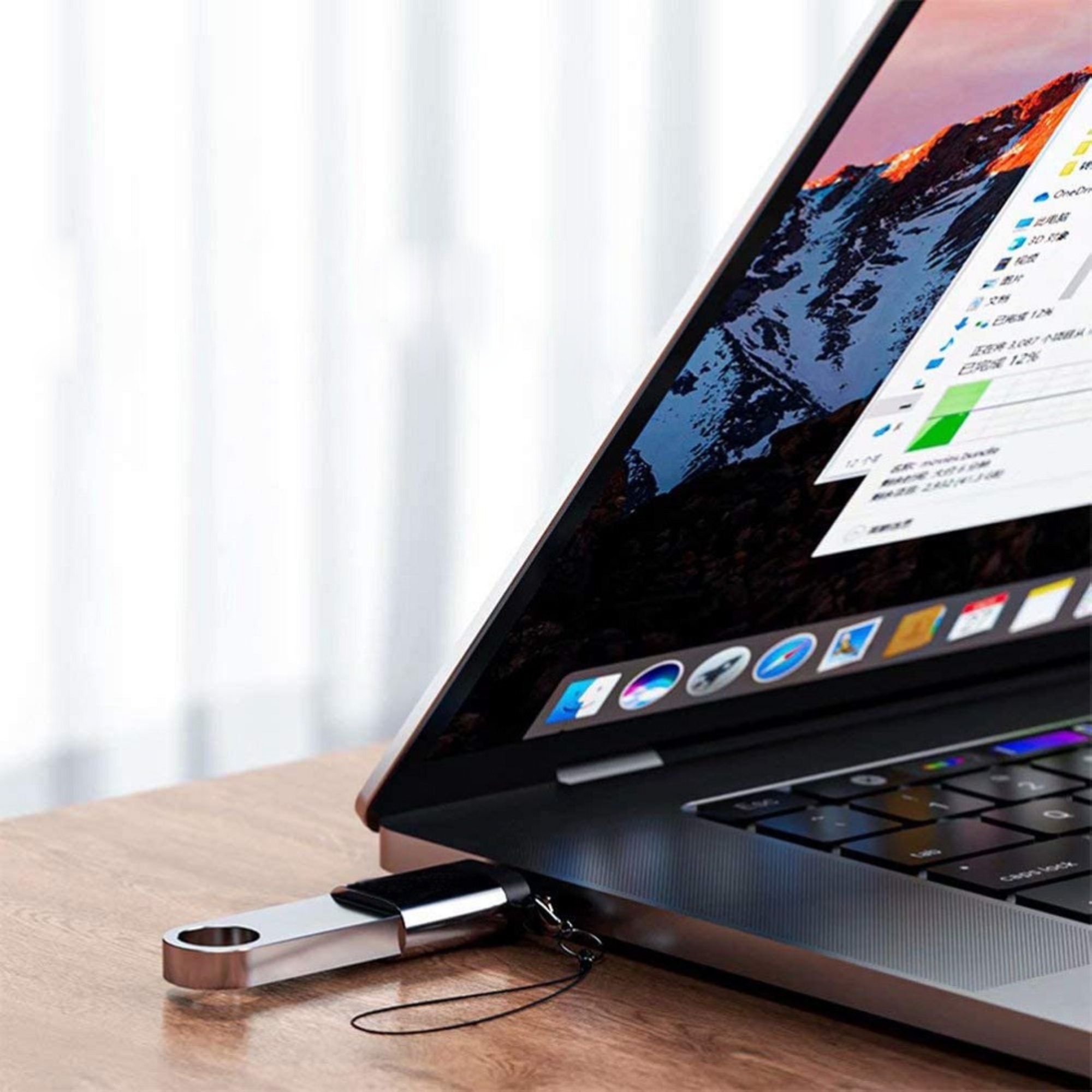 Foto 4 | Adaptador Ecomlab Usb C A Usb A 3.0, Sincronizador De Datos Alta Velocidad De Transferencia