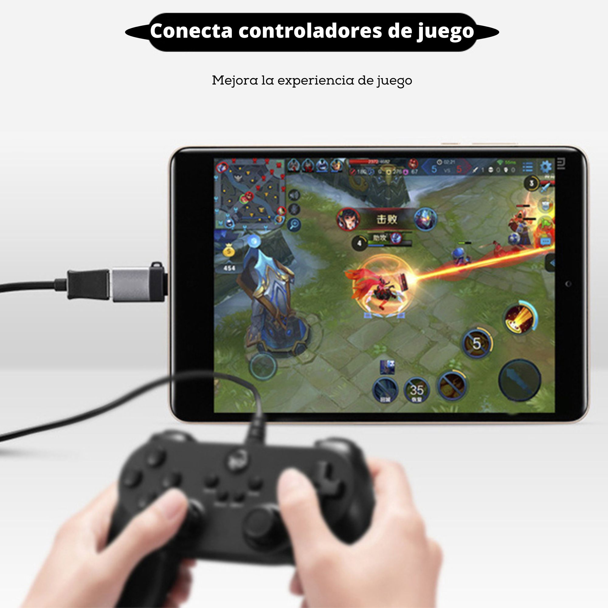 Foto 7 pulgar | Adaptador Ecomlab Usb C A Usb A 3.0, Sincronizador De Datos Alta Velocidad De Transferencia