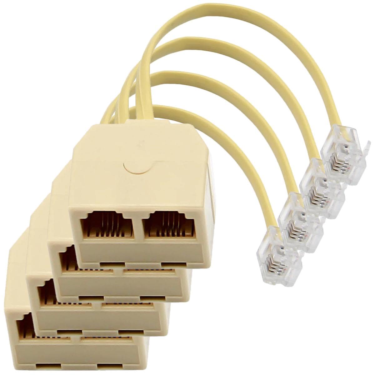 Extensión Teléfono Secundario Hot Shot Mxddy-004 Beige 4 Piezas $450