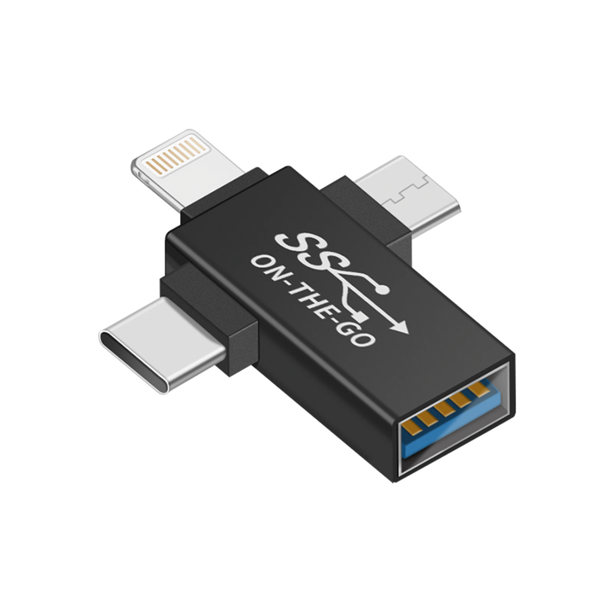 Adaptador 3 en 1 Otg Urban Balance