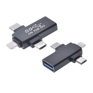 Foto 2 | Adaptador 3 en 1 Otg Urban Balance