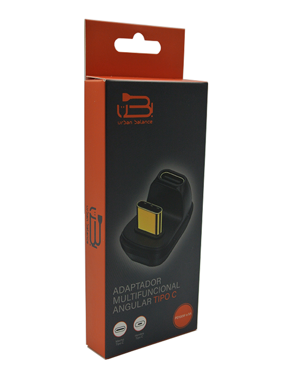 Adaptador Multifuncional Angular Tipo C