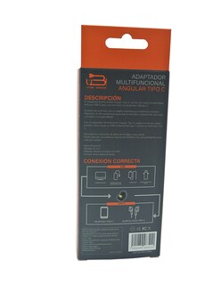 Foto 2 | Adaptador Multifuncional Angular Tipo C