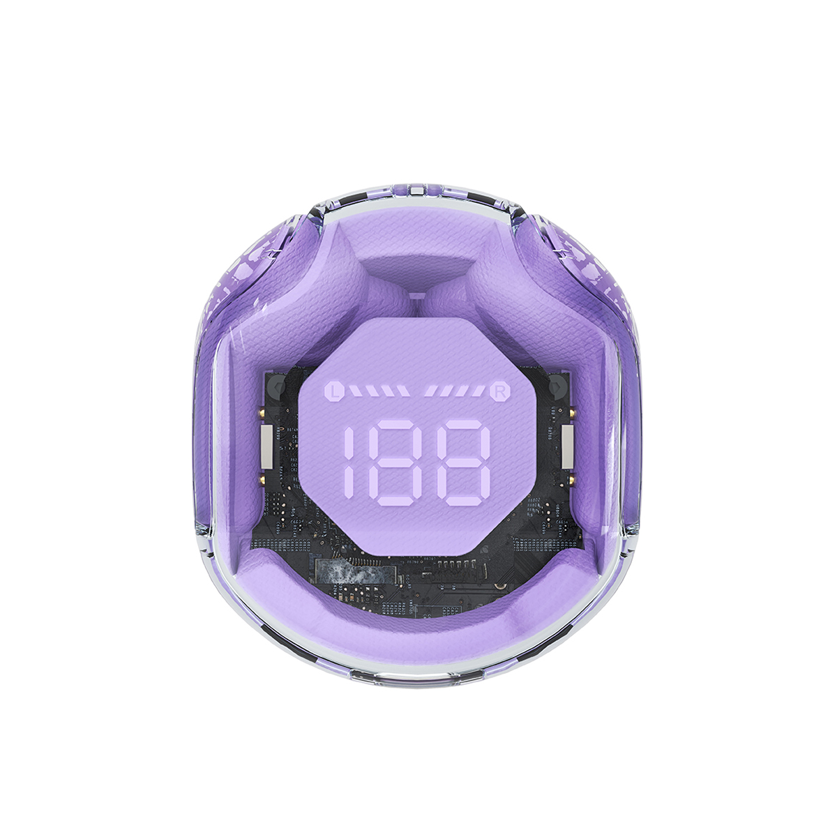 Foto 2 | Audífonos Inalámbricos Conexión Bluetooth D-Bugg Morado
