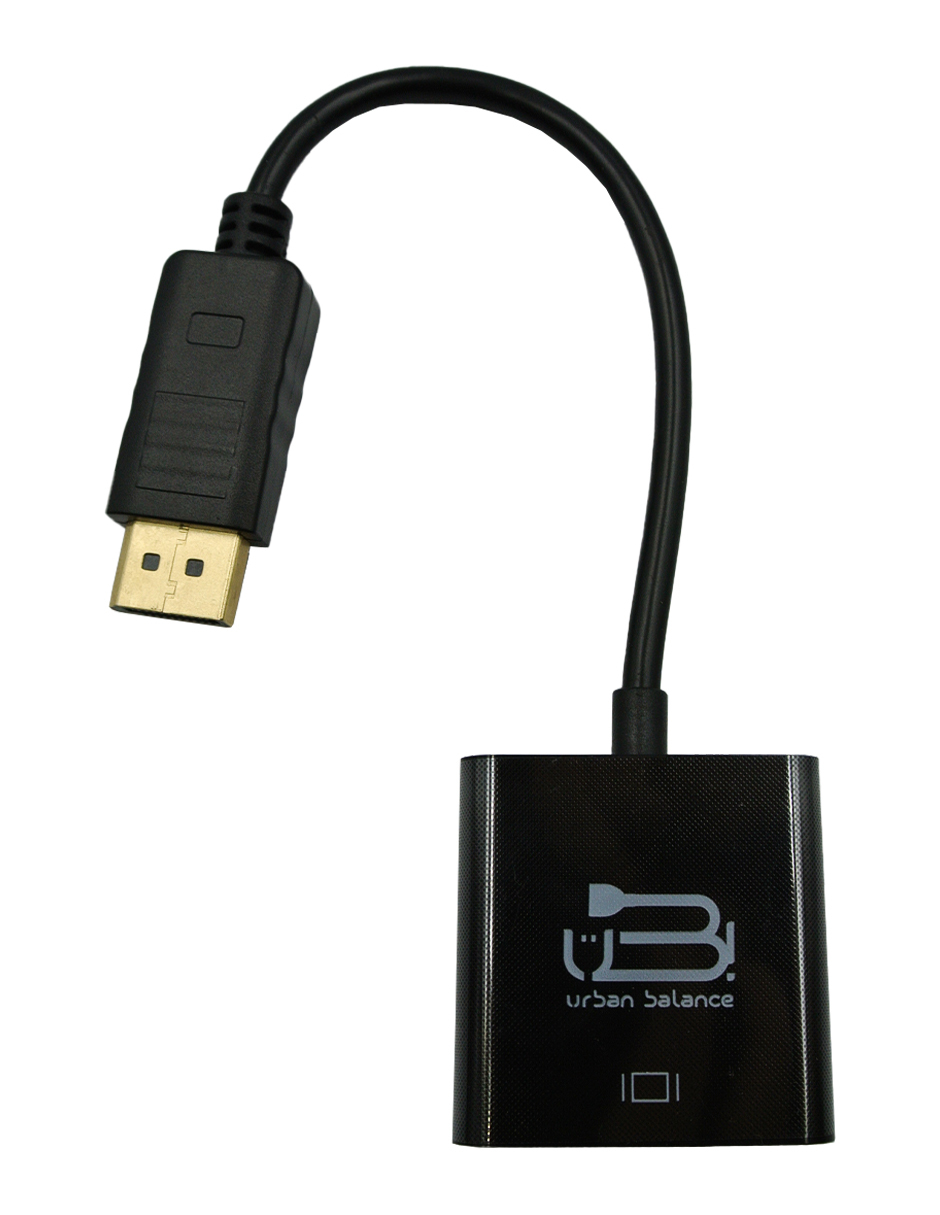 Adaptador Tipo VGA a HDMI Urban Balance Negro