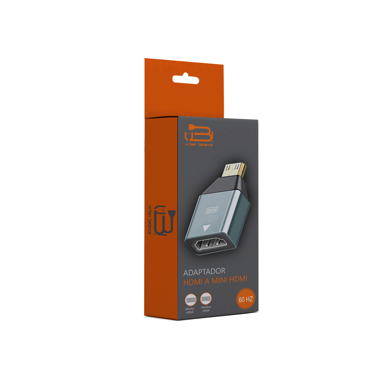 Foto 4 pulgar | Adaptador Hdmi a Mini Hdmi Urban Balance