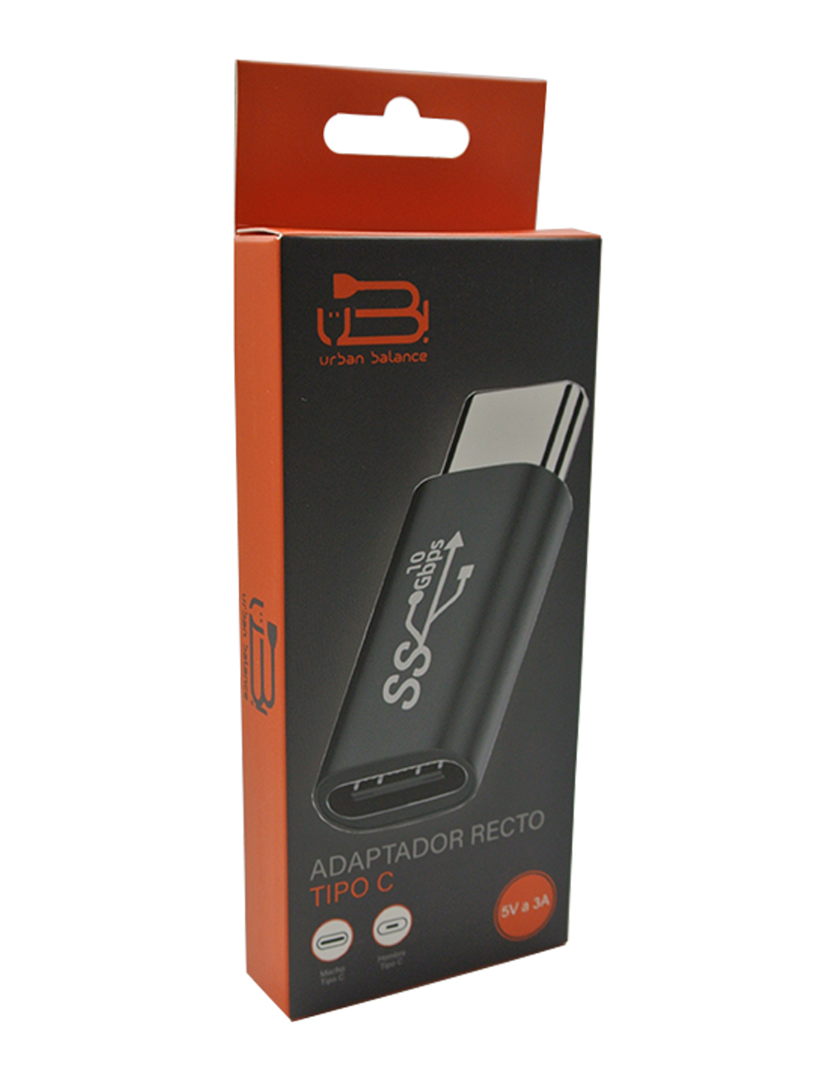 Adaptador Recto Tipo C a Tipo C Urban Balance