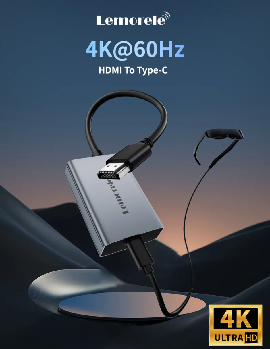 Foto 4 pulgar | Adaptador HDMI a USB-C Lemorele