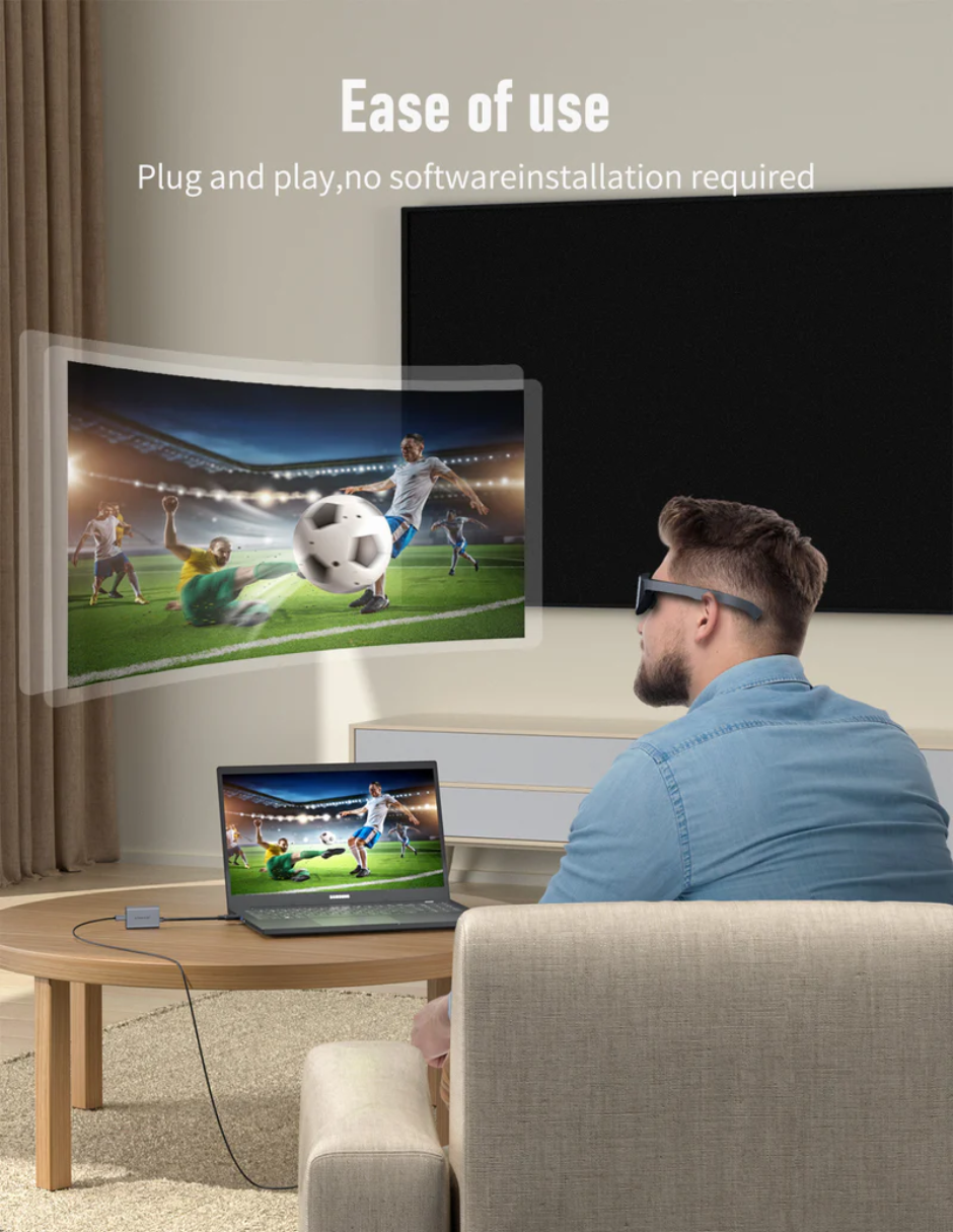 Foto 5 pulgar | Adaptador HDMI a USB-C Lemorele