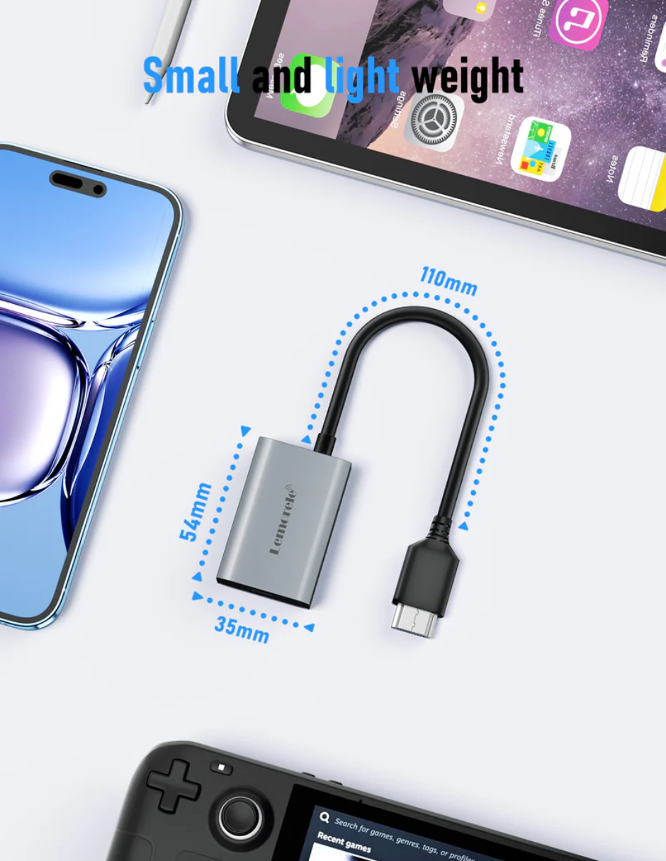Foto 9 pulgar | Adaptador HDMI a USB-C Lemorele