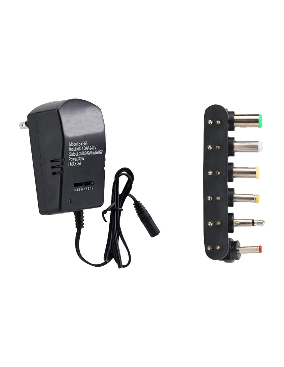 Foto 4 pulgar | Adaptador De Corriente Universal 30w