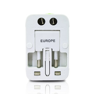 Foto 4 | Adaptador De Enchufe Universal Para Reino Unido, Ee. Uu., Europa, Asia, International
