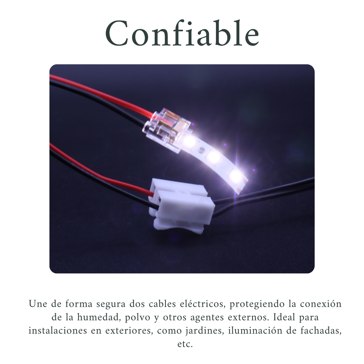 Foto 3 | 10 Conectores De 2 Vías Tipo T Impermeable Ip67, Conectores De Cable Eléctrico, Tipo Pulsador, Iluminación Y L