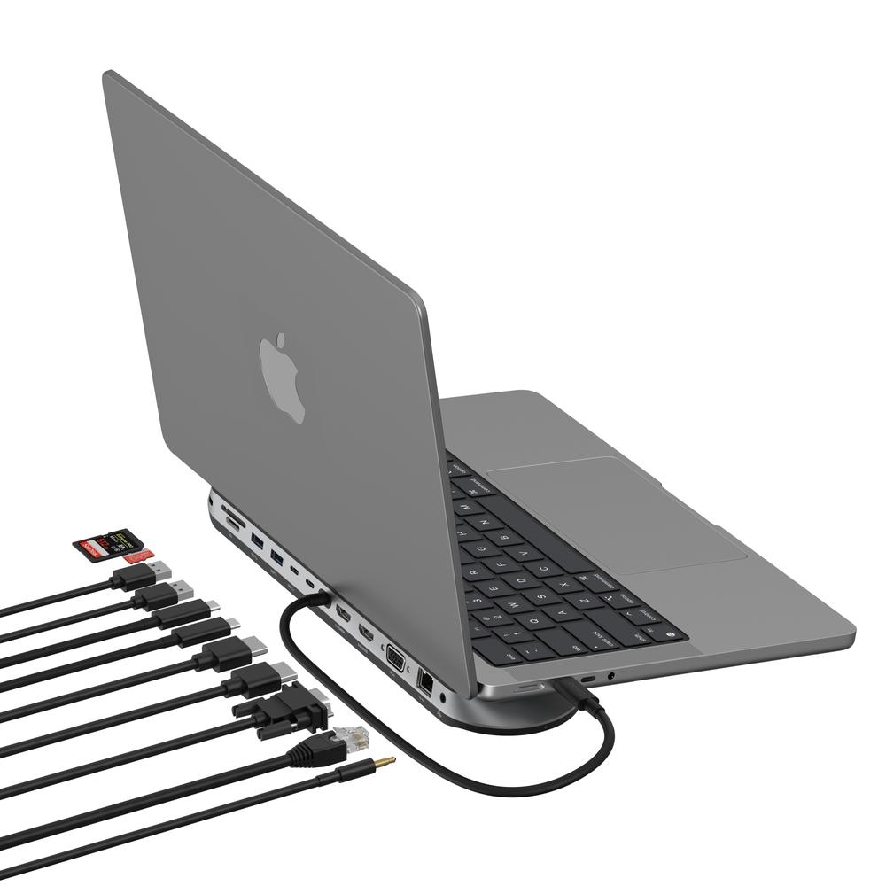 Foto 5 pulgar | Adaptador Belkin Multipuerto Usb-c Pro 11 Plateado