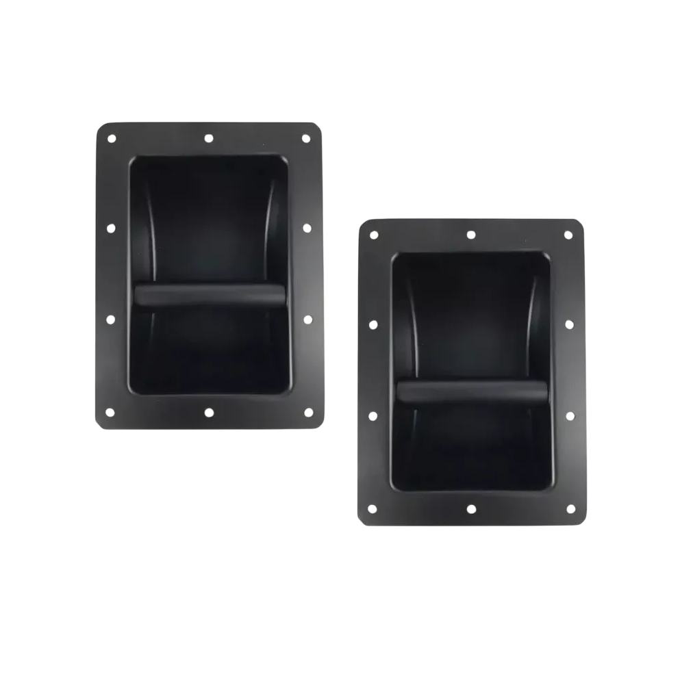 Agarradera Metálica De 6 1/2 X 8 3/4 Para Bafle 045-770 Negro