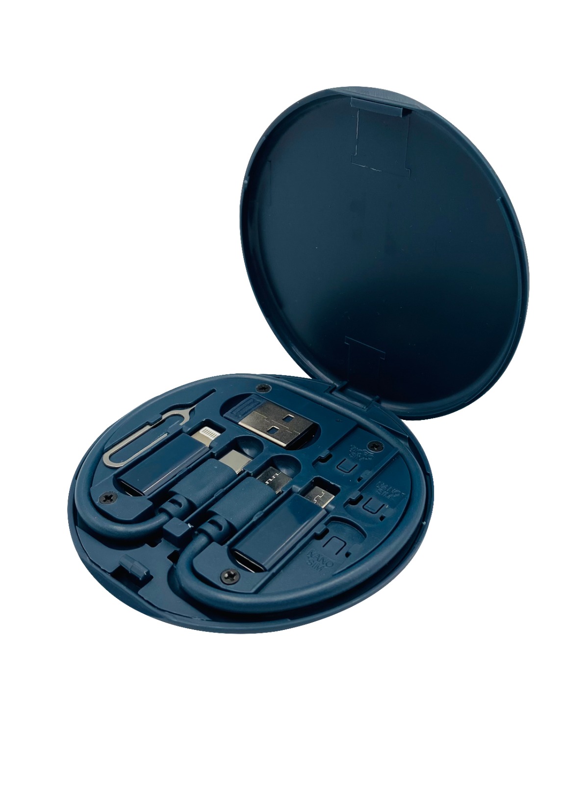 Set De Cables Azul