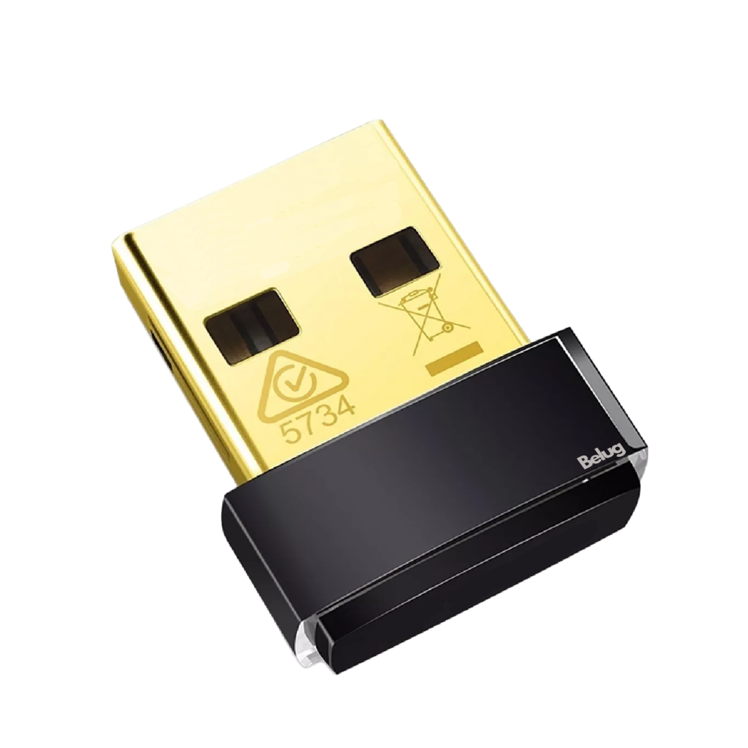 Adaptador Nano De Red Inalámbrica Usb Tp-link Tl-wn725n Wifi, Belug  Negro