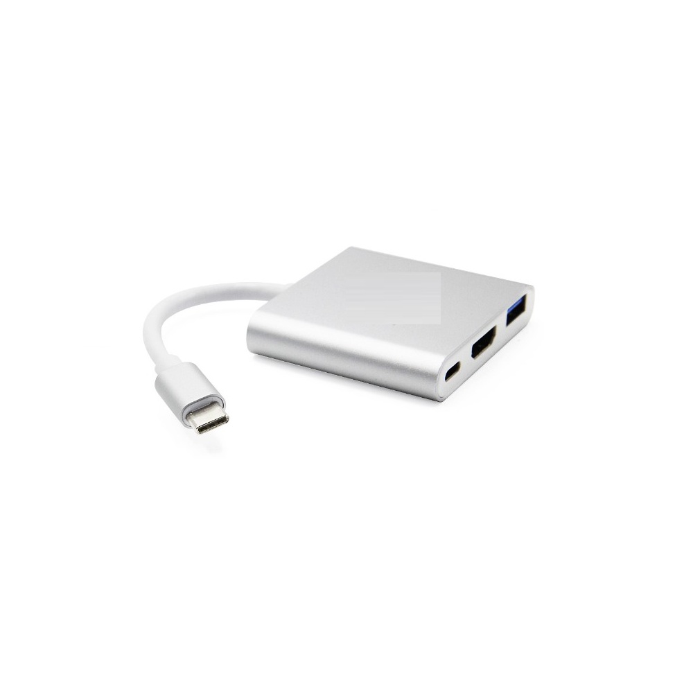 Foto 4 pulgar | Adaptador Usb C 3 En 1 Macbook