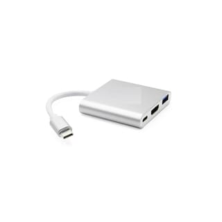 Foto 3 | Adaptador Usb C 3 En 1 Macbook