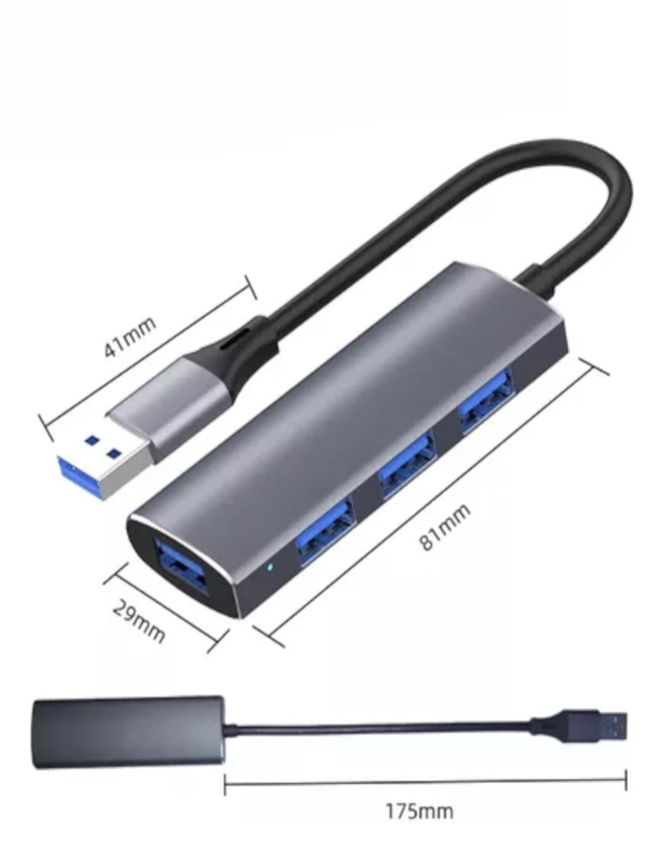 Foto 4 pulgar | Usb 3.0, 4 En 1  + Gratis Termo Güish De Regalo